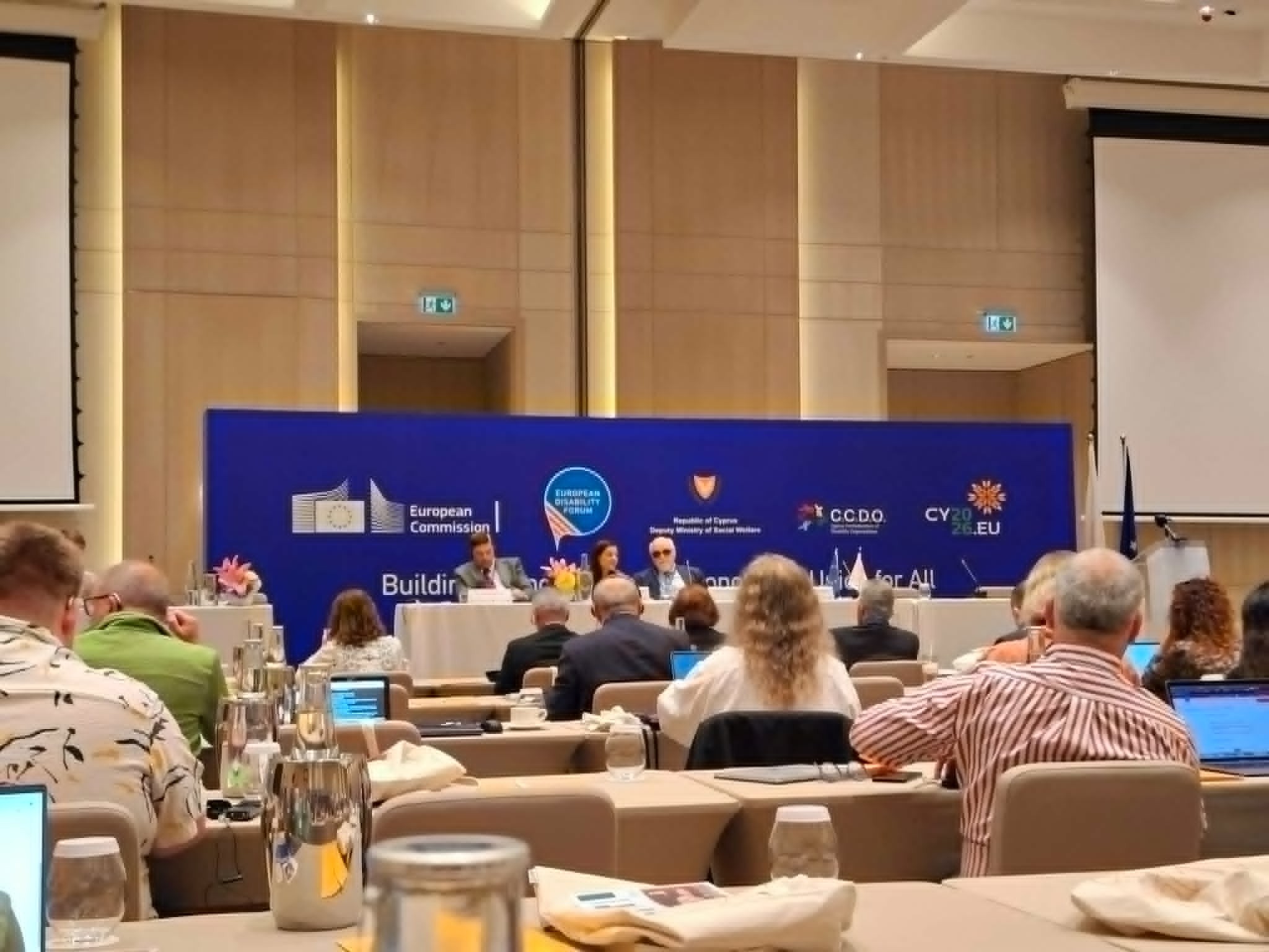 European Disability Forumi üldkoosolek 1